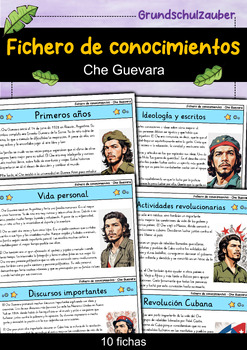 Preview of Che Guevara - Fichero de conocimientos - Personajes famosos (Español)