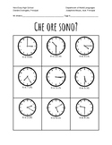 Telling Time in Italian: Che Ore Sono?