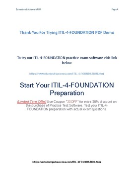 Authorized ITIL-4-Foundation Exam Dumps