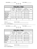 Check In/Check Out Form - CICO Elementary