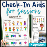 Check-In Posters and Aids for Individual or Group Counseli