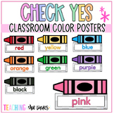 Check Yes Pastel Decor Color Posters