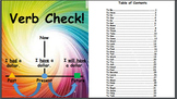 Check Your Verb! English and Spanish Pocket Chart