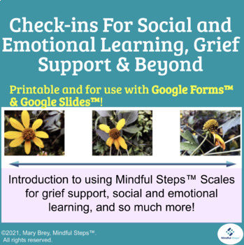 Preview of Check-ins for Grief Support and SEL Tools