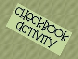 Checkbook Activity - Real Life Examples, Decimals