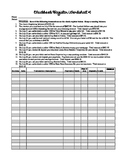 Checkbook Register Worksheet