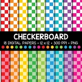 Checkerboard Digital Paper