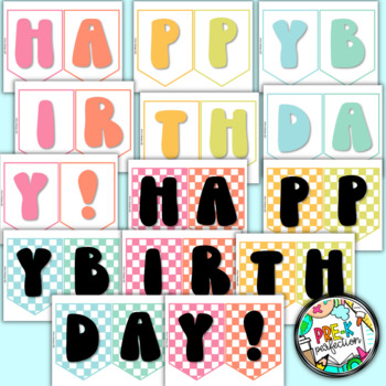 Checkered Chick Birthday Wall | Balloon Birthday by Pre-K Perfection