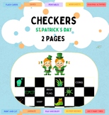 Checkers Saint Patrick's Day