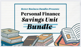 Personal Financial Literacy: Checking/Savings Notes Bundle