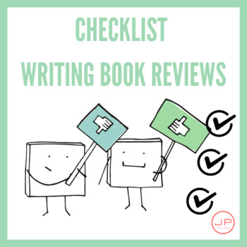 Preview of Checklist for Writing Book Reviews Middle and High School