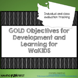 Checklists for WaKids GOLD Objectives for Development and 