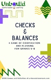 Checks and Balances Game, Nouns Adjectives Verbs Expansion