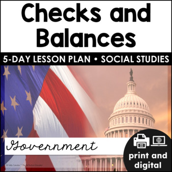 Preview of Checks and Balances | Government | Social Studies for Google Classroom™