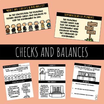 Preview of Checks and Balances Notes & PowerPoint