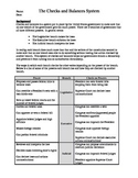 Checks and Balances Worksheets