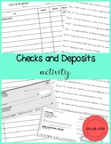 Checks and Deposits Activity
