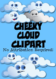 Cheeky Clouds Clipart