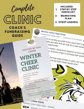 Preview of Cheer Clinic - Fundraiser "How-To" 