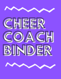 Cheer Coach Binder