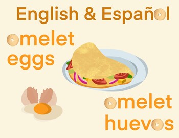 Preview of Cheerio Inspired Snack Mats - Spanish Bundle/Paquete Español