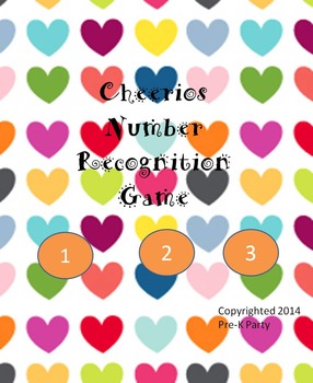 Preview of Cheerios! Number Recognition Game 0-10