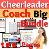 Cheerleader Coach Big Bundle Resources Cheerleading Cheer 