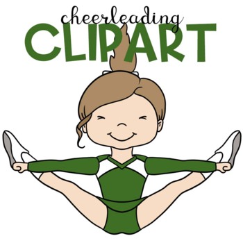 cheerleading clipart jumps