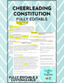 Cheerleading Constitution - FULLY EDITABLE Google Doc