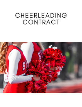Preview of Cheerleading Contract & Expectations (Coaches)