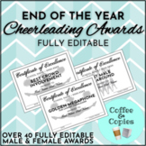Cheerleading End of the Year Awards (All Genders) FULLY EDITABLE