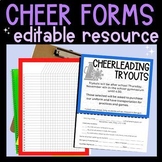 Cheerleading Forms for Coaches