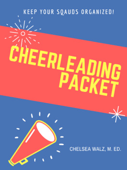 Preview of Cheerleading Information Packet & Cheer Cards {PDF Version}