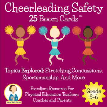 Preview of Cheerleading Safety/Sports Safety/ Physical Education