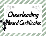 Cheerleading Squad Team Awards in Hunter Green and Silver Gray