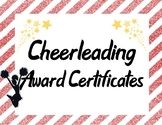 Cheerleading Squad Team Awards in Red and Yellow