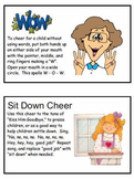 Cheers Cards #17 to 24 Grades Pre-K to 2