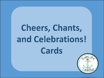 Preview of Cheers, Chants and Celebration cards