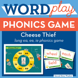 Cheese Thief long vowel ea, ee, ie Phonics Game - Words Th