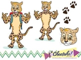 Cheetah Clip Art Set