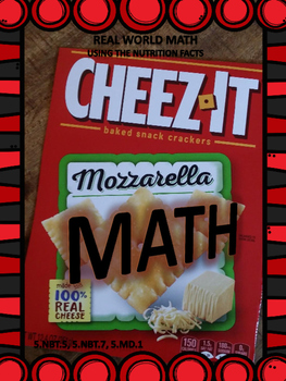 Preview of Cheez-It Math