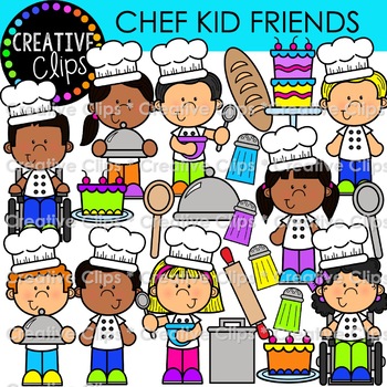 Kid Chef Clip Art