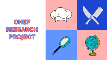 Preview of Chef Research & Presentation Project