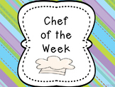 Chef of the Week--Purple/Green