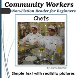 Chefs: Community Workers non-fiction e-book for beginning readers