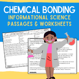 Chemical Bonding: Informational Science Passages, Workshee