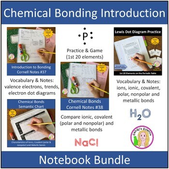 Preview of Chemical Bonding Introduction Notebook Bundle