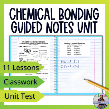 Preview of Chemical Bonding & Nomenclature Unit Guided Notes