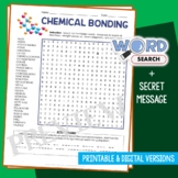 Types Chemical Bonding Word Search Puzzle Vocabulary Activ