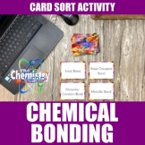 Chemical Bonds Card Sort Activity